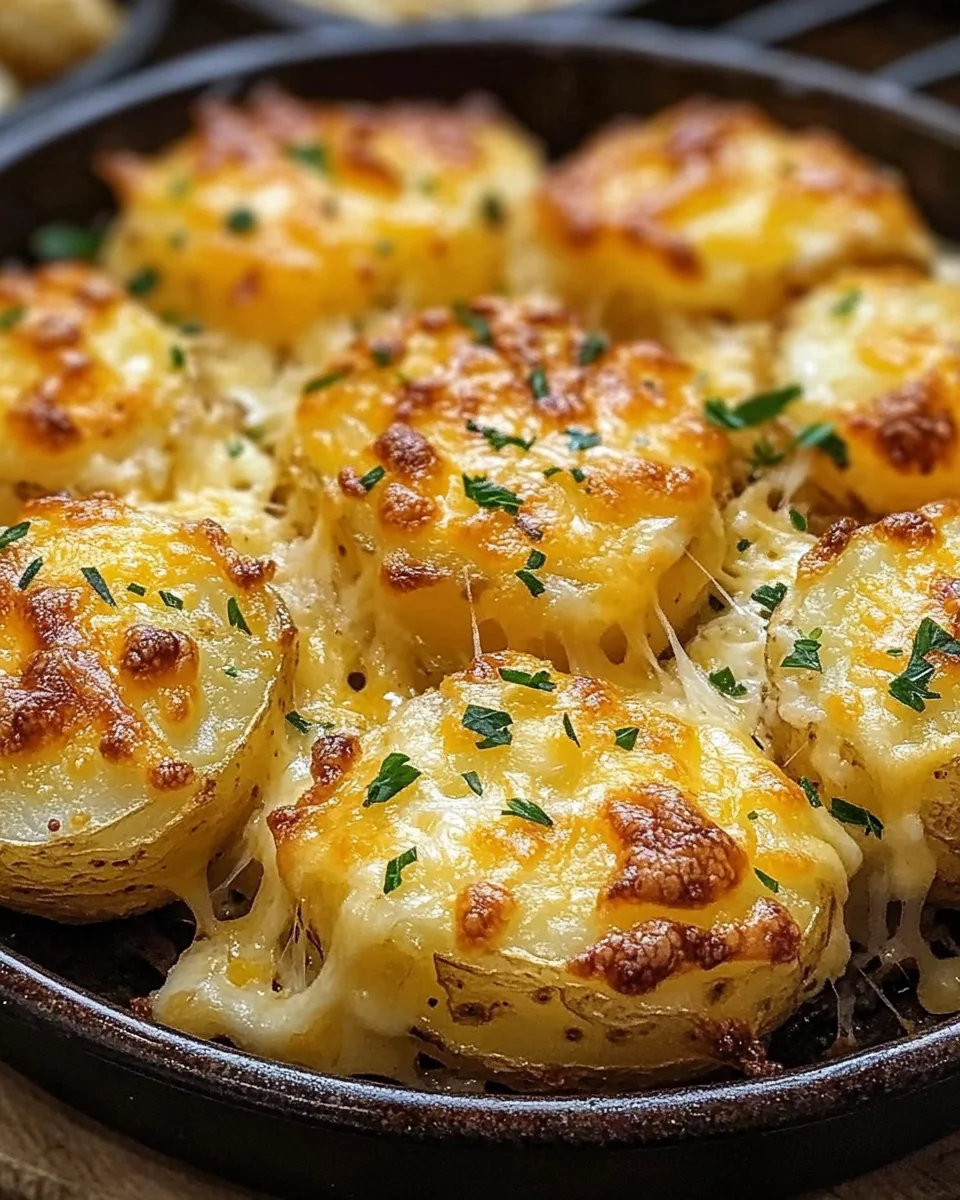 Air Fryer Cheesy Potatoes