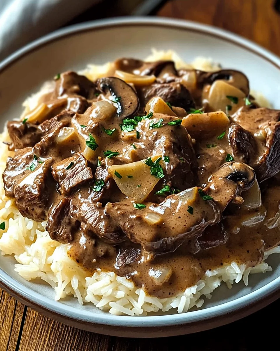 Ballerina Farm&rsquo;s Rindfleisch Stroganoff &ndash; Halal Recipe