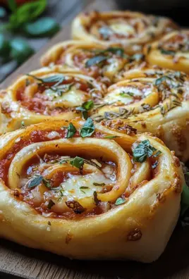 Blitz Pizzaschnecken