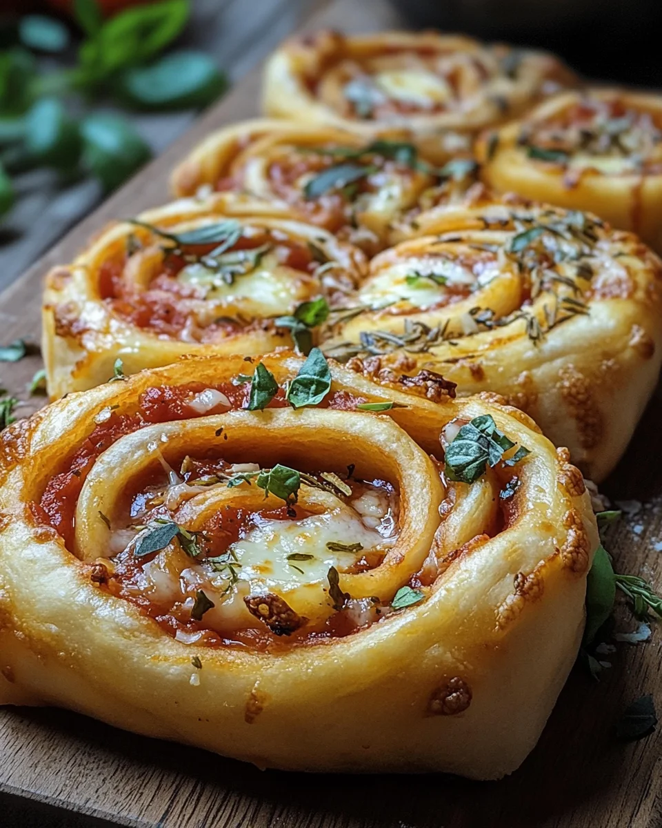 Blitz Pizzaschnecken