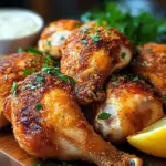 Buttermilch Ofen Gebratenes H&auml;hnchen