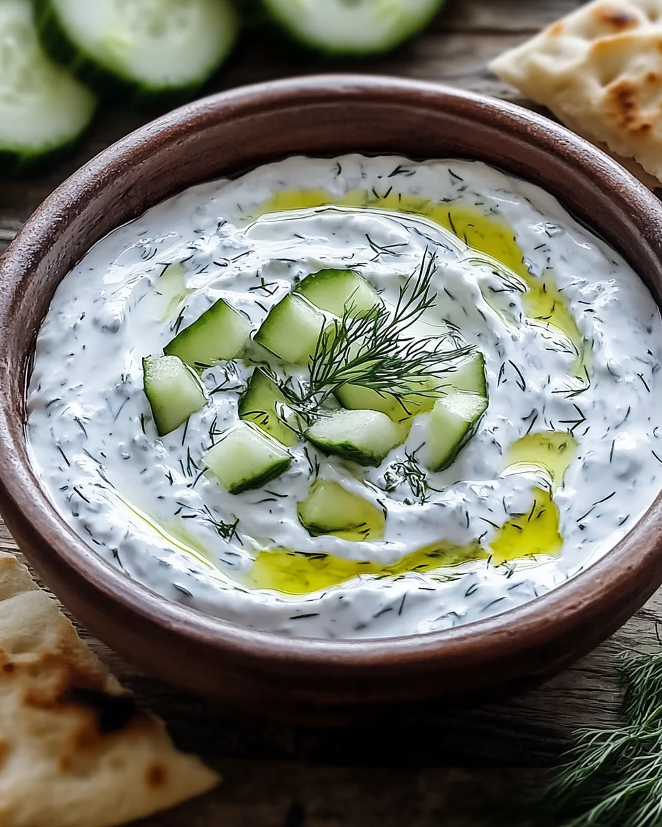 Cacık – Türkischer Joghurt-Gurken-Dip
