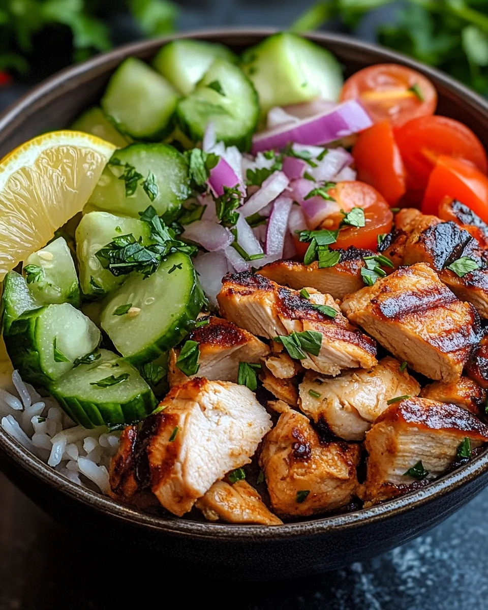 D&ouml;ner-Bowl mit H&auml;hnchen
