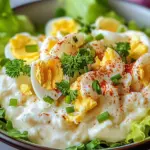 Eiersalat mit Joghurt
