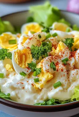 Eiersalat mit Joghurt
