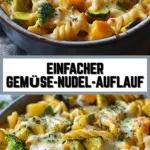 Einfacher Gemüse-Nudel-Auflauf 18 Pinterest Hidden Image