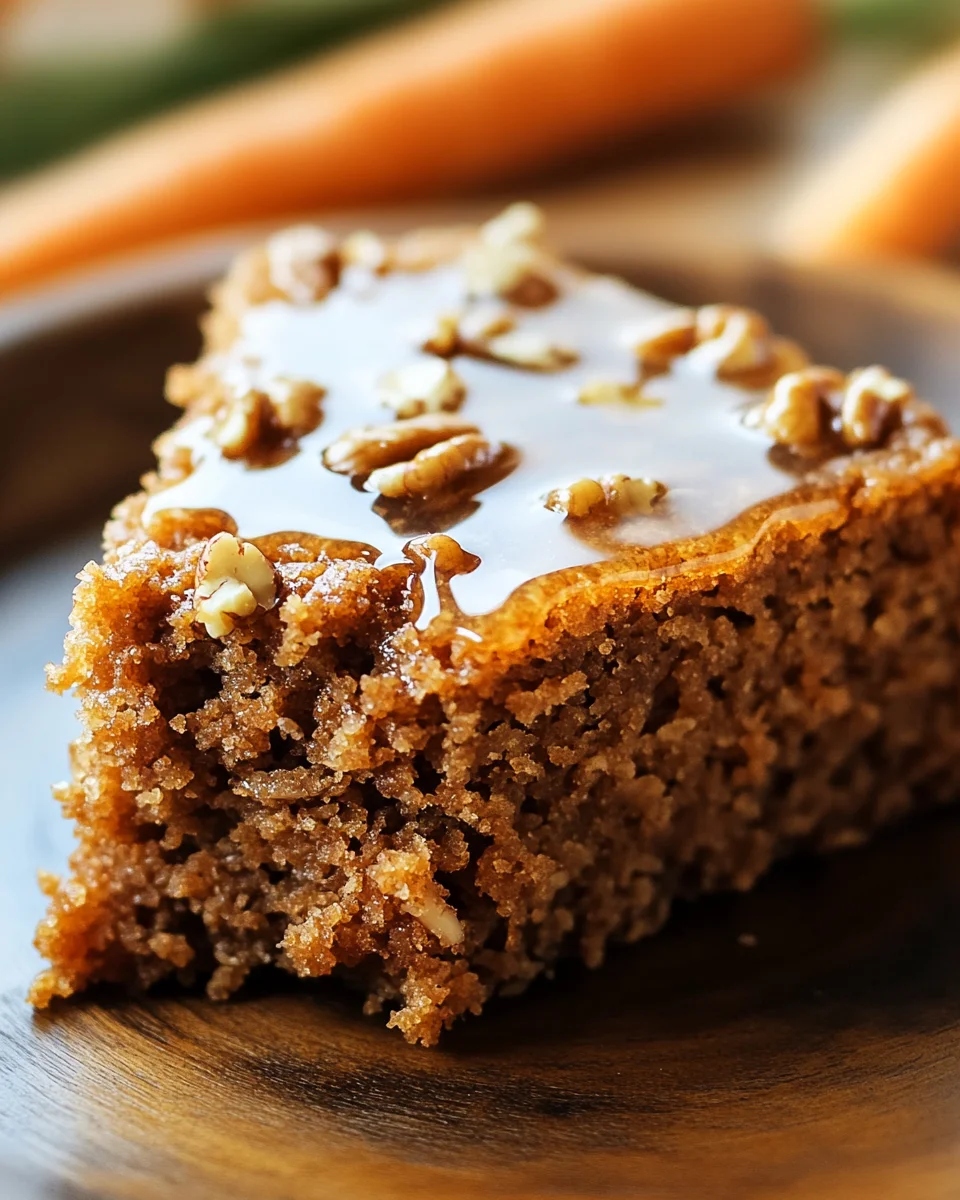 Einfacher Mehlfreier Haferflocken Karottenkuchen 23 Einfacher