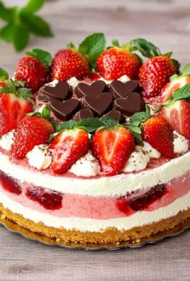 Erdbeertorte mit Joghurtcreme
