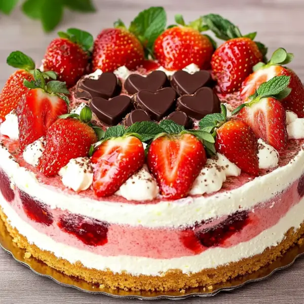 Erdbeertorte mit Joghurtcreme