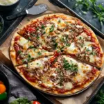 Fitness-Pizza mit Skyr - Proteinreiche Alternative!