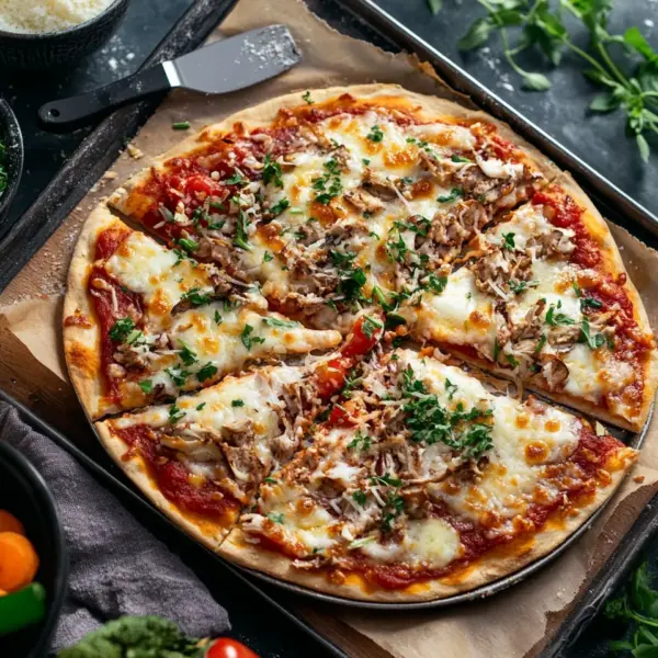 Fitness-Pizza mit Skyr - Proteinreiche Alternative!