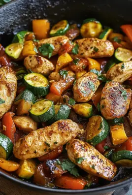 Hähnchenpfanne mit Gemüse