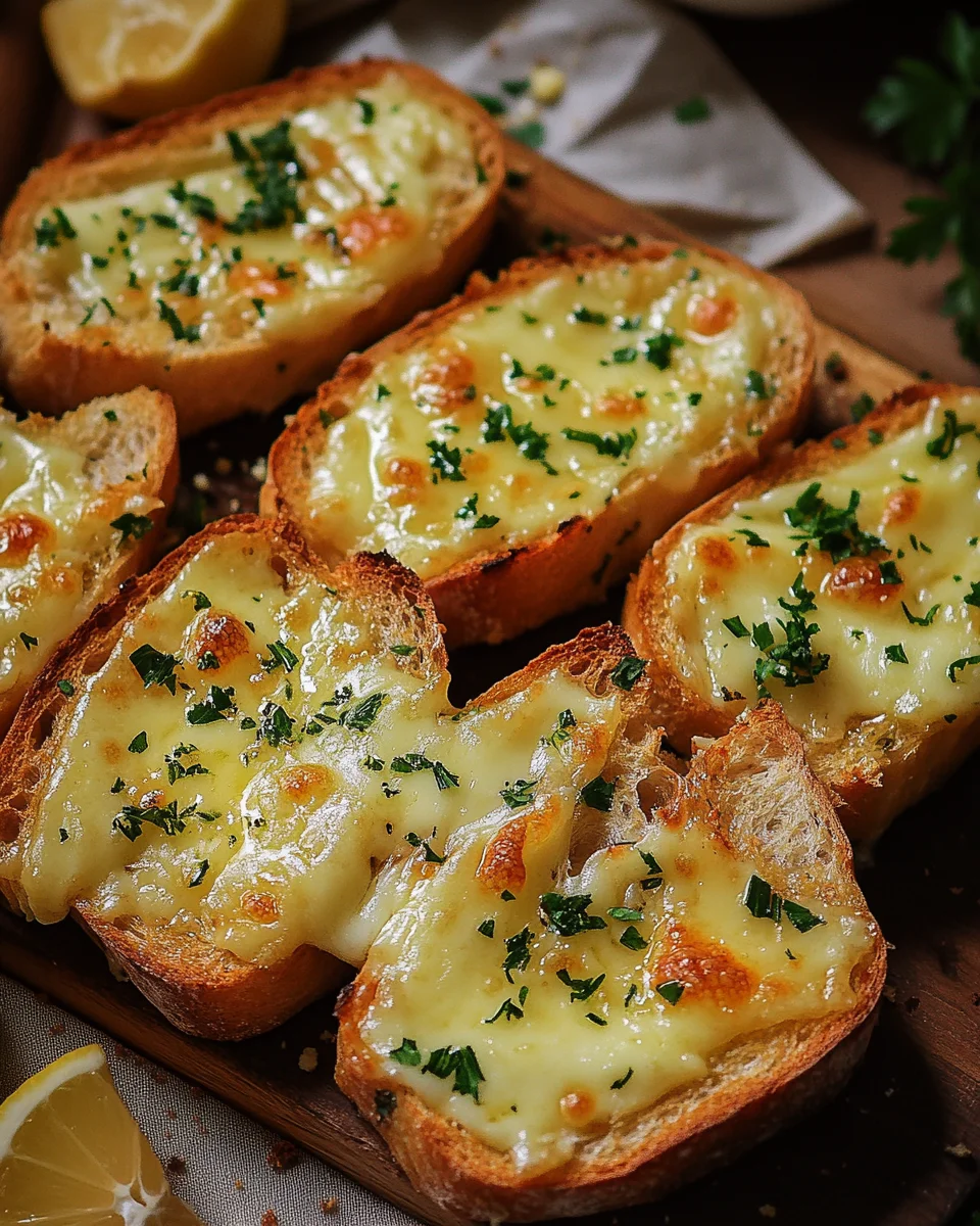 Käse Knoblauch Brot