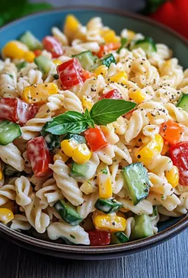 Kinder Nudelsalat mit Frischkäse