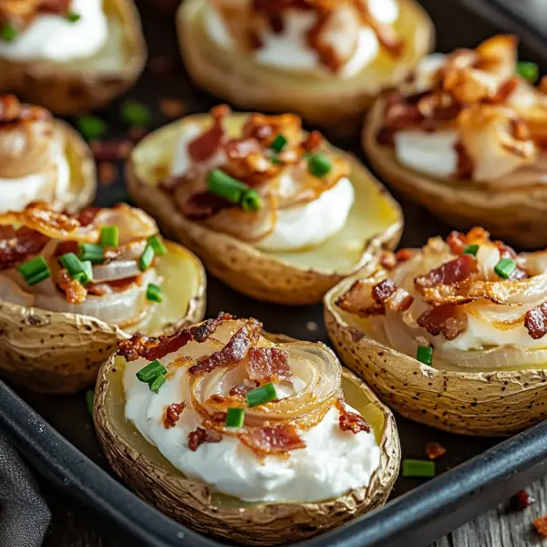 Knusprige Kartoffelschalen