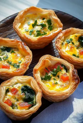 Mini Frühstücks-Quiches 25 Mini Frühstücks-Quiches