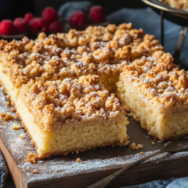 Omas Streuselkuchen vom Blech (ohne Hefe)