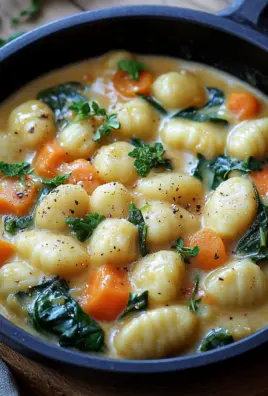One Pot Gnocchi mit Rahmgemüse
