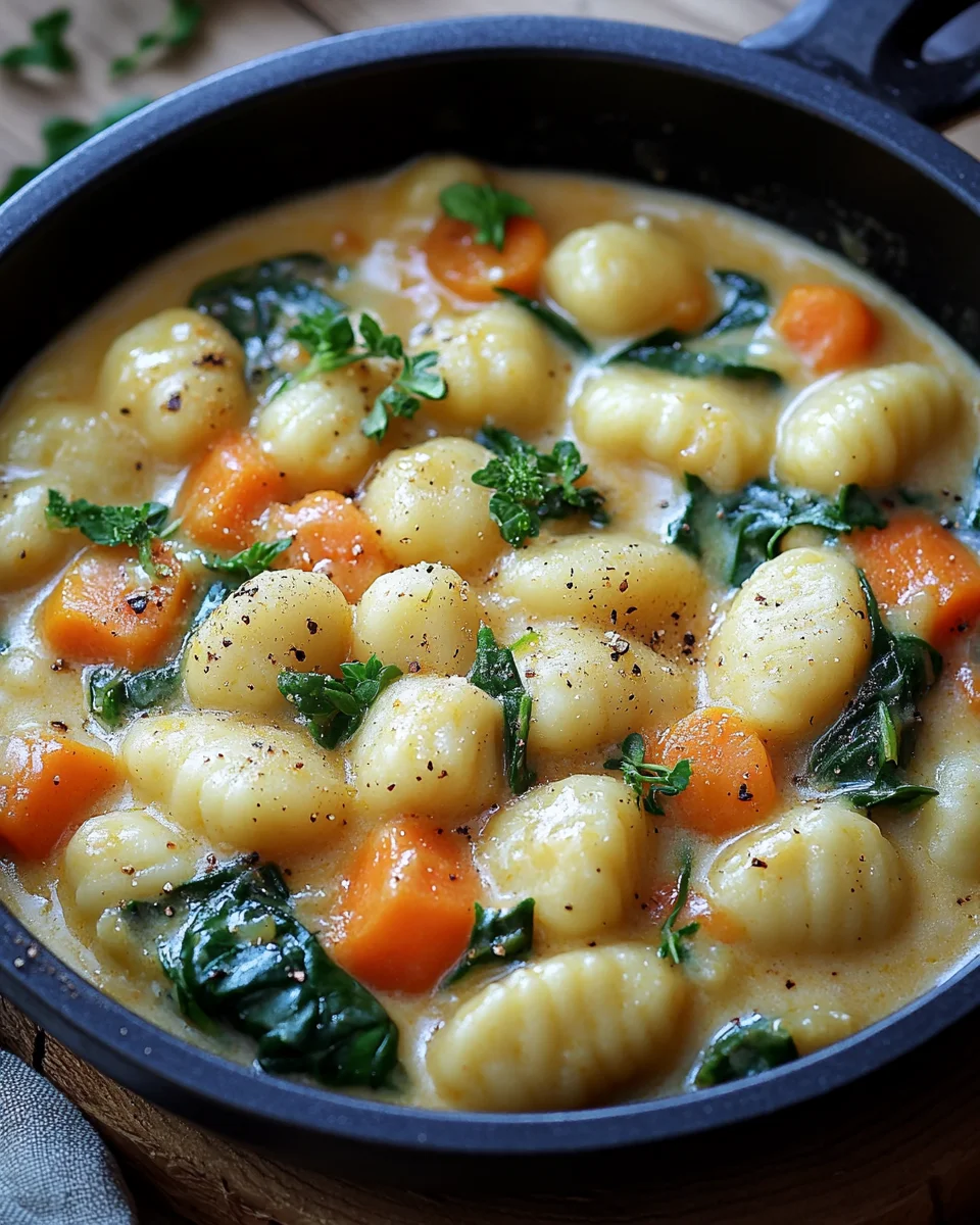 One Pot Gnocchi mit Rahmgem&uuml;se
