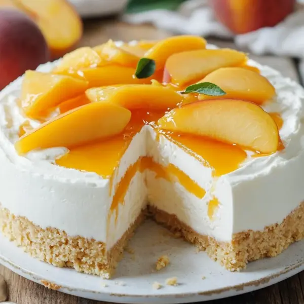 Pfirsich Maracuja Torte ohne Backen