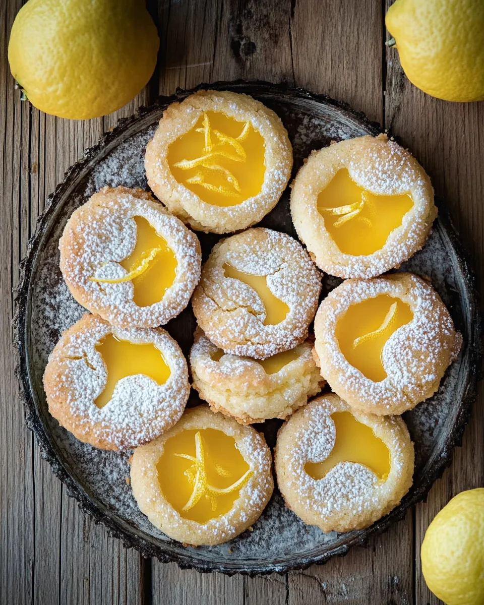 Pl&auml;tzchen mit Lemoncurd