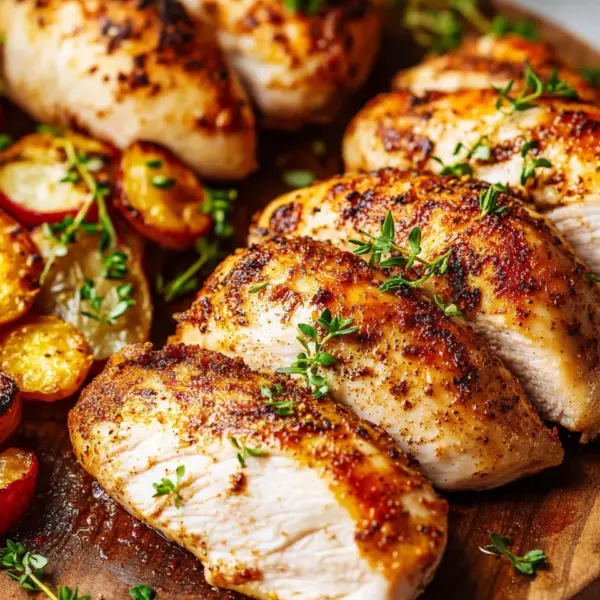 Saftige Hähnchenbrust im Airfryer