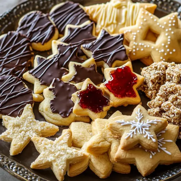 Schokoladenplätzchen - Ein Teig drei Plätzchen
