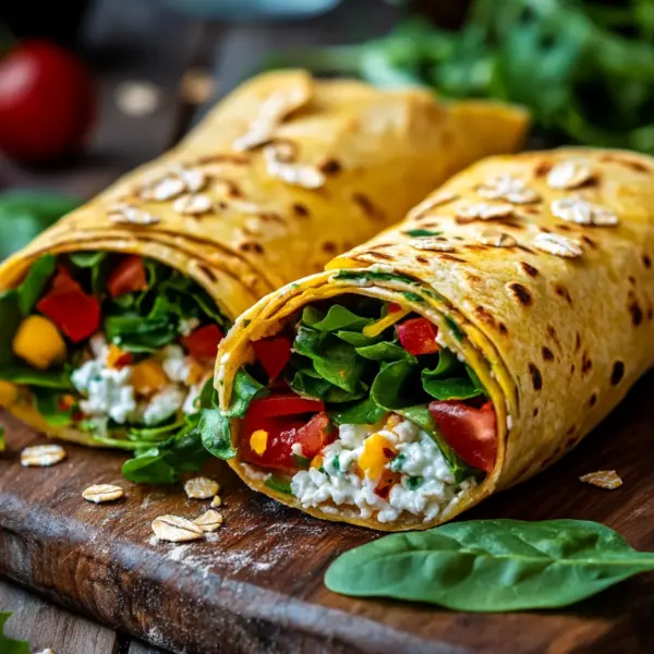 Selbstgemachte Proteinwraps