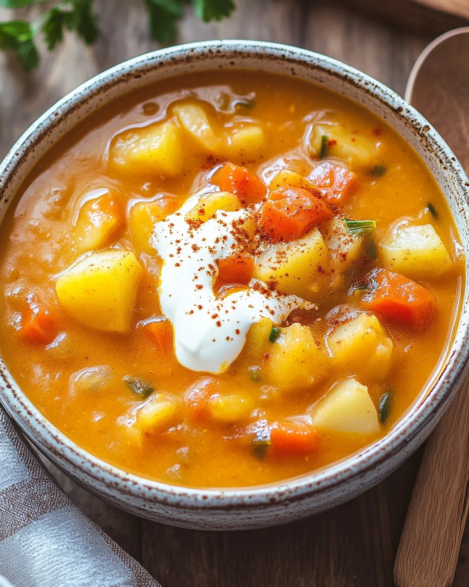 Ungarische Kartoffelsuppe