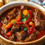 Ungarisches Paprika-Gulasch Rezept