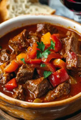 Ungarisches Paprika-Gulasch Rezept