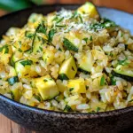 Zucchini-Reis-Pfanne