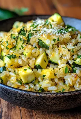 Zucchini-Reis-Pfanne