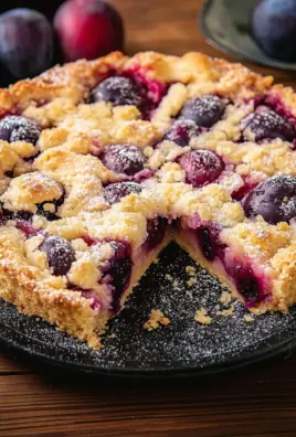 Zwetschgenkuchen mit Streusel