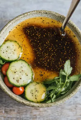 Balsamico-Senf-Honig-Dressing