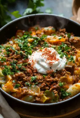 Bombastische Spitzkohl-Hackfleisch-Pfanne