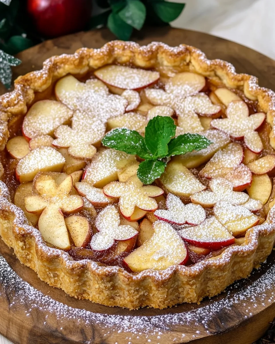 Bratapfel-Tarte