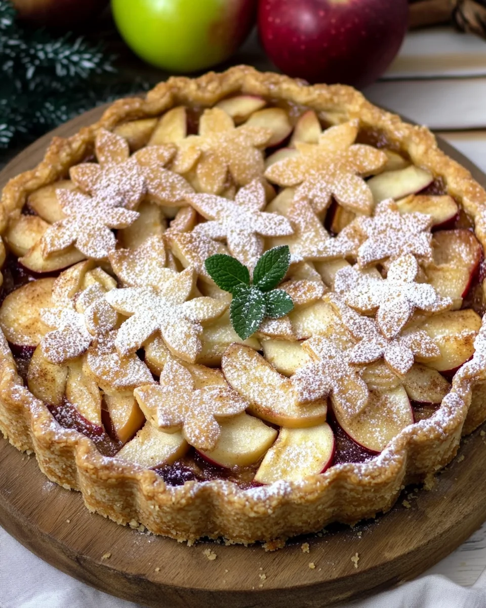 Bratapfel-Tarte