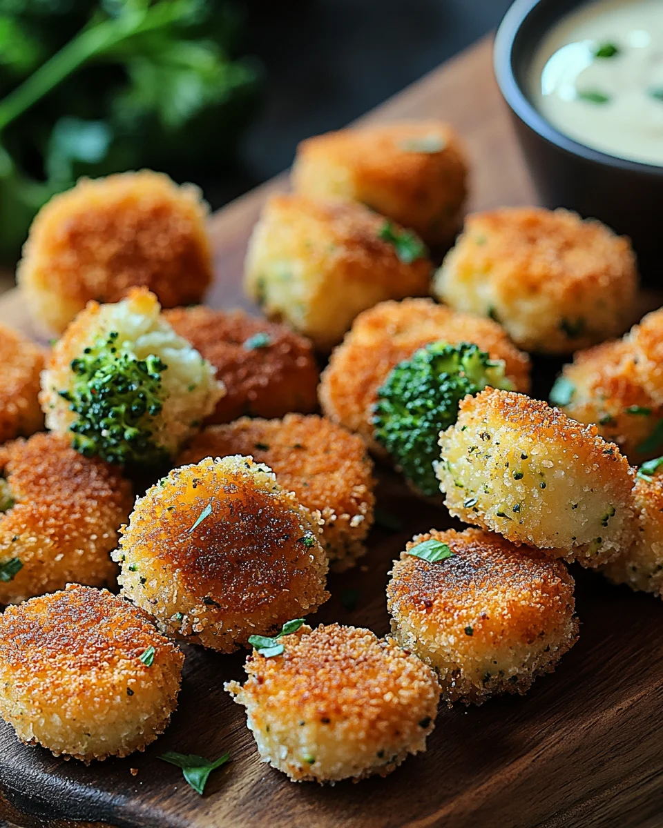 Brokkoli Käse Nuggets