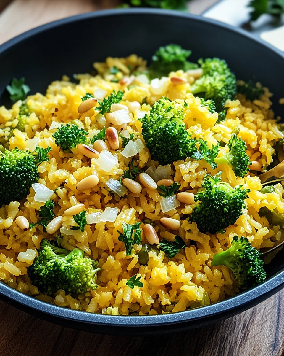 Brokkoli-Reis-Pfanne