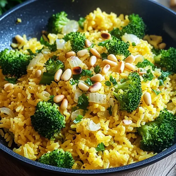 Brokkoli-Reis-Pfanne