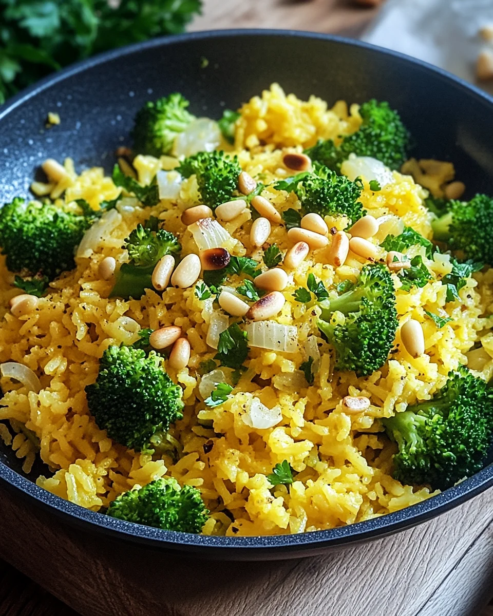 Brokkoli-Reis-Pfanne