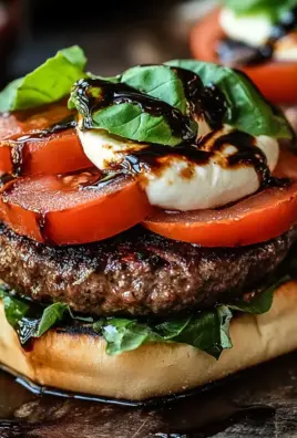 Bruschetta-Burger