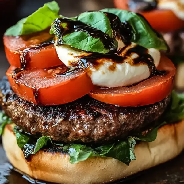 Bruschetta-Burger