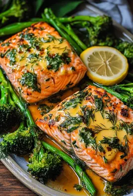 Buttergebackener Lachs mit Broccolini