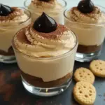 Capuccino-Creme, die wie Tiramisu schmeckt