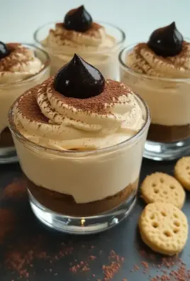 Capuccino-Creme, die wie Tiramisu schmeckt