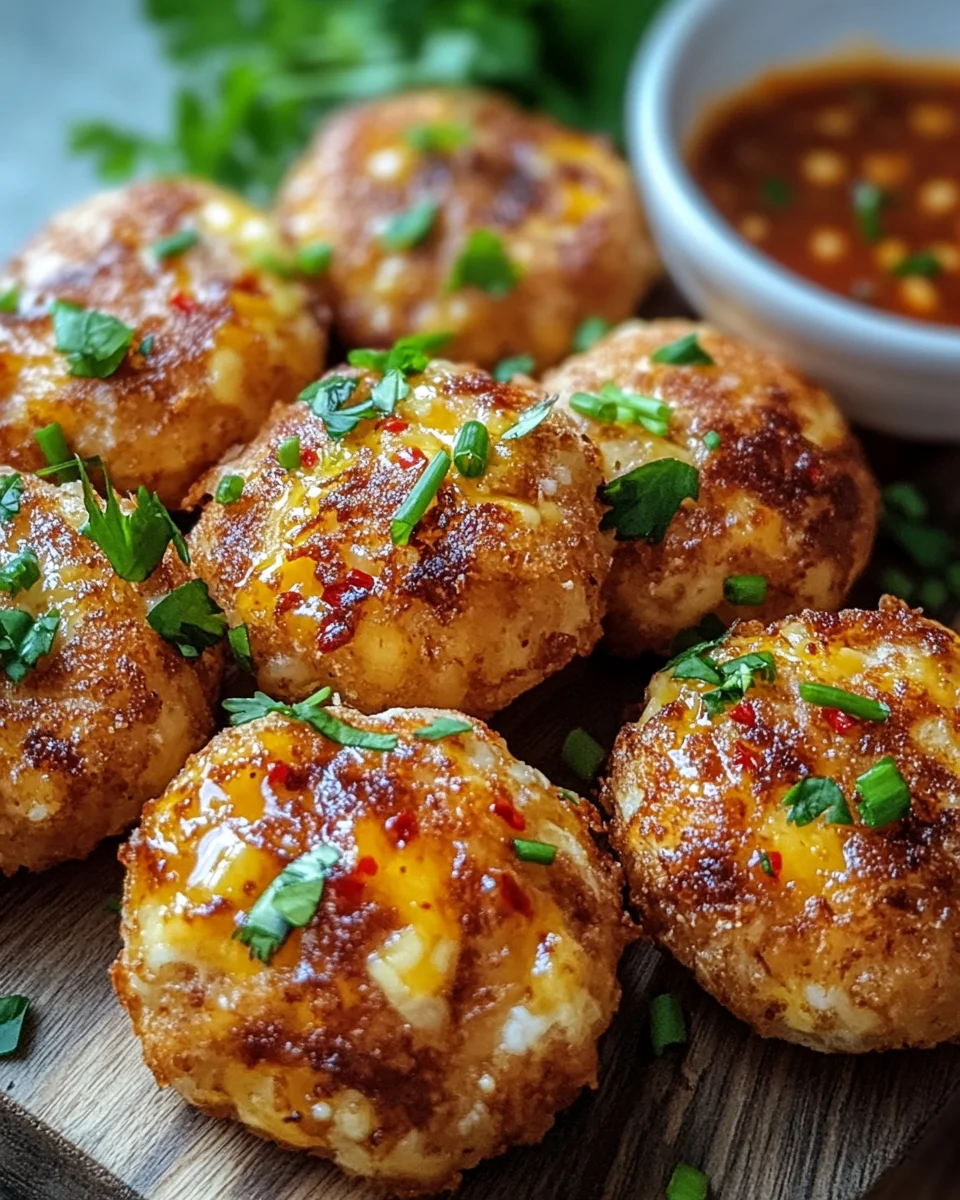Chili-Käsebällchen Low Carb