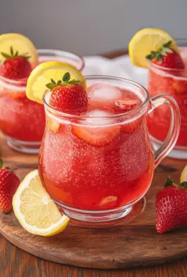 Erdbeer-Zitronen-Limonade selber machen ohne Zucker 20 Erdbeer-Zitronen-Limonade selber machen ohne Zucker