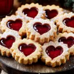 Feine Linzer-Pl&auml;tzchen mit Marmelade